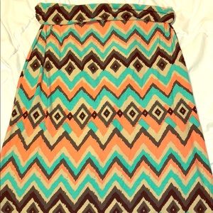 Beautiful Patterned Maxi Skirt from Rue 21!